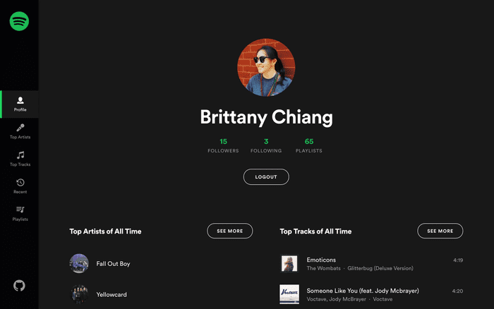 Spotify Profile